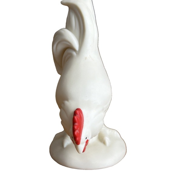Department 56 Rooster Try It You'll Like It Figurine Bisque Porcelain Chicken - Picture 2 of 7